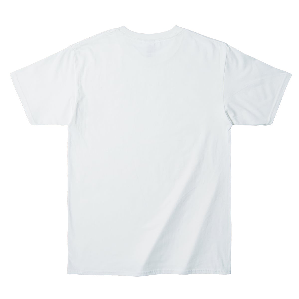 コットンTシャツ / ジャパンフィットTシャツ(メンズ/白) ビッグサイズ / フロントプリント｜オリジナルウェア.com