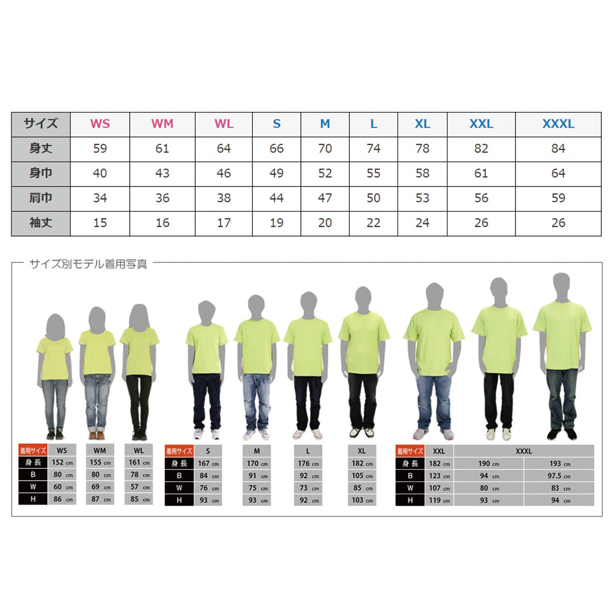 コットンTシャツ / ヘビーウェイトTシャツ(カラー) レギュラーサイズ / 無地