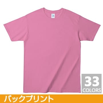 コットンTシャツ ジャパンフィットTシャツ(メンズ/カラー) ビッグサイズ バックプリント